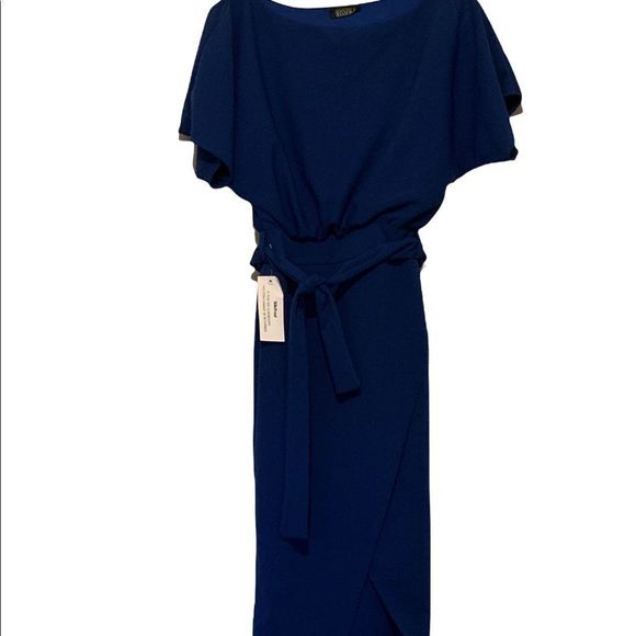 Missfiga batwing belted dress. Bought from SilkFred. NWT - Picture 2 of 5